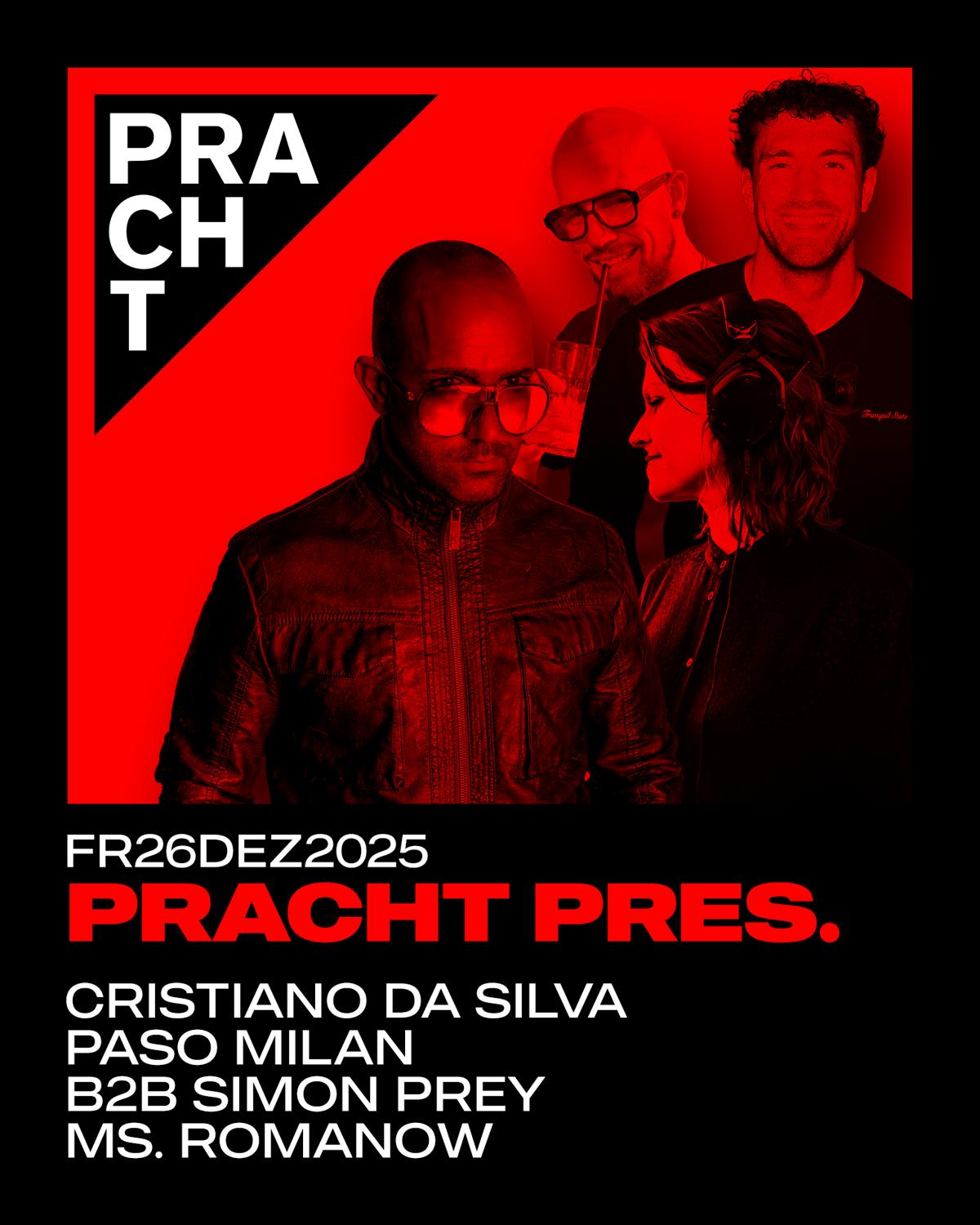 Pracht Pres. With Cristiano Da Silva, Paso Milan B2B Simon Prey, Ms. Romanow