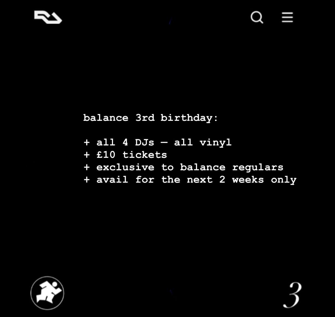 Balance 3Rd Birthday With Freddy K