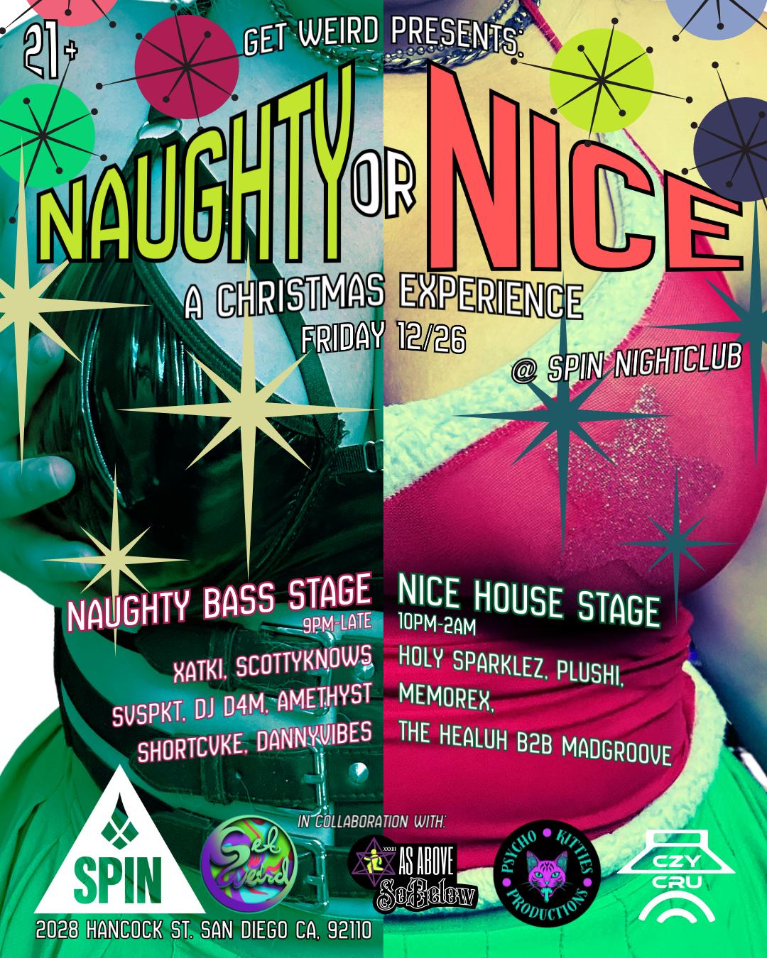Naughty Or Nice: A Christmas Rave