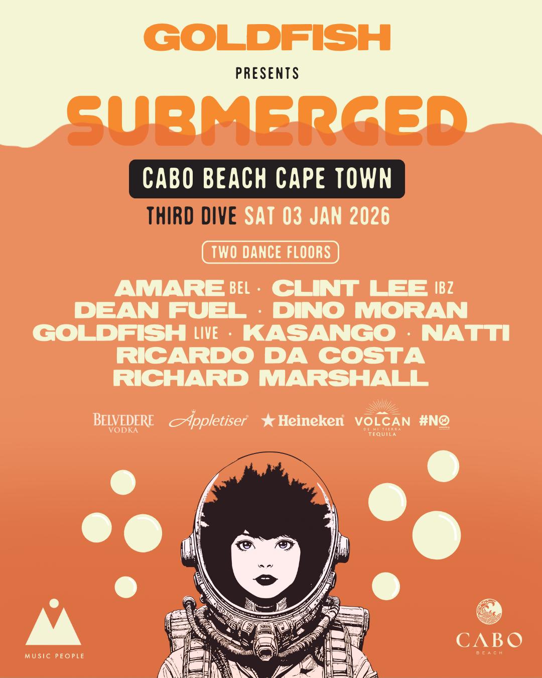 Goldfish Submerged: 3Rd Dive - Cape Town