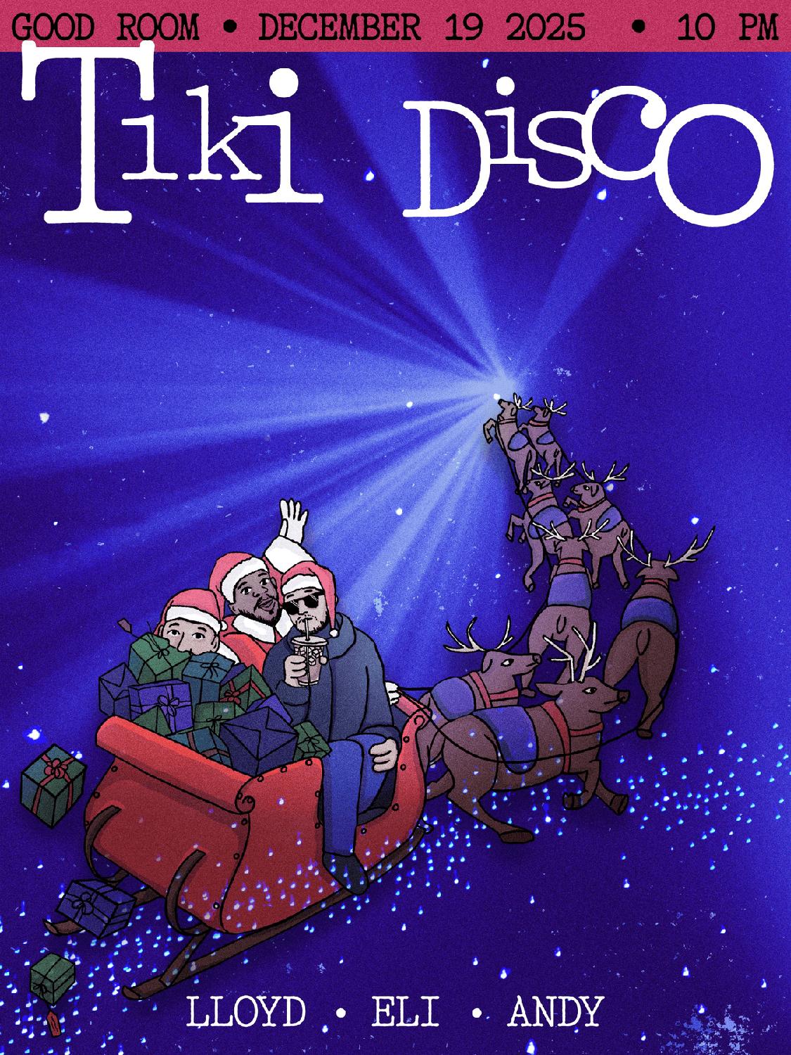 Tiki Disco Holiday Party