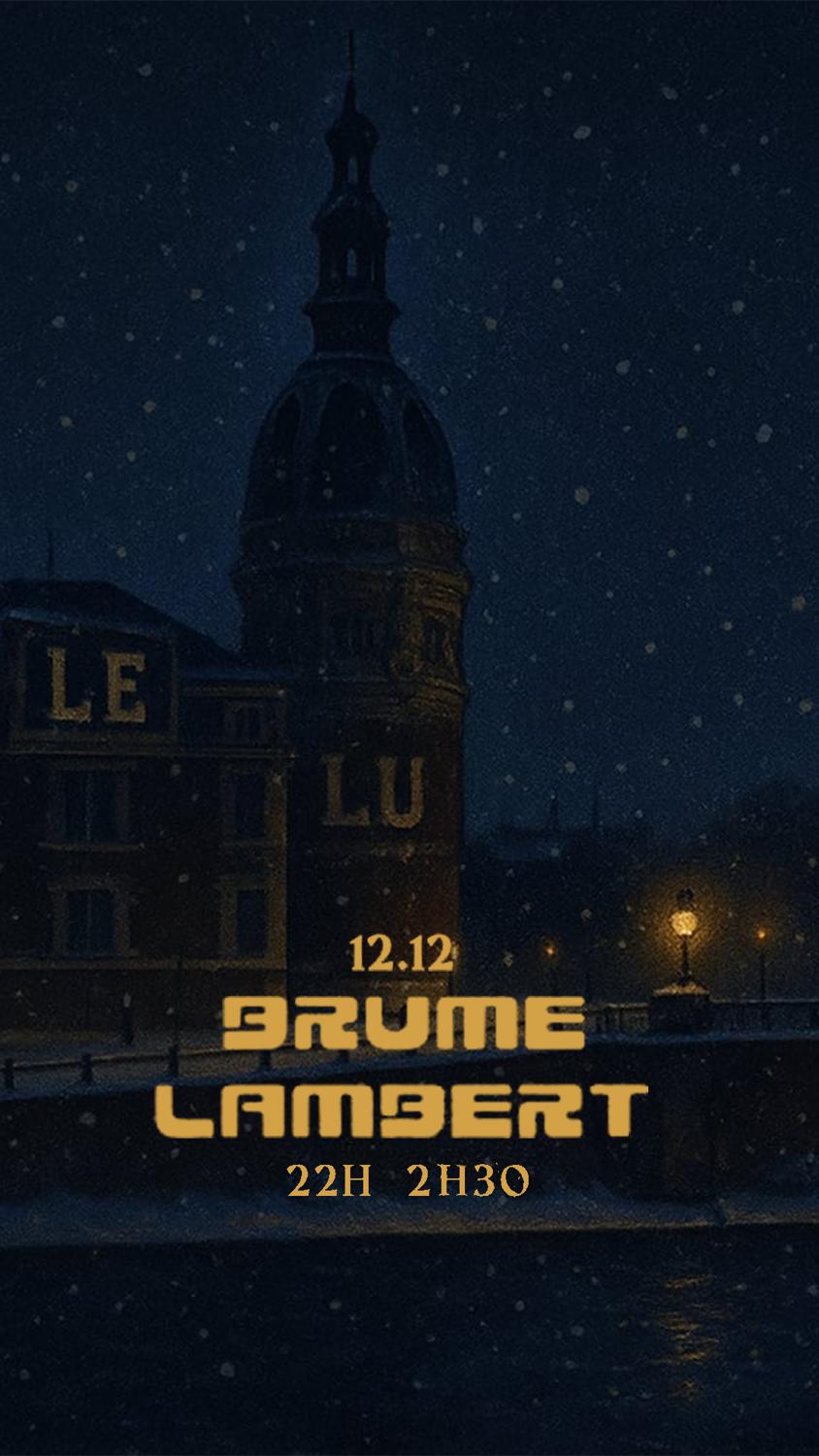 Discrete Society Au Lu: Brume B2B Lambert