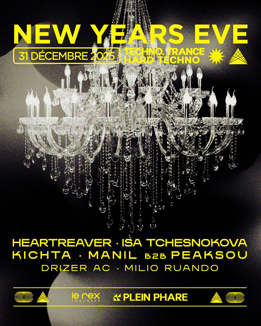New Years Eve 2026 - Plein Phare X Le Rex De Toulouse