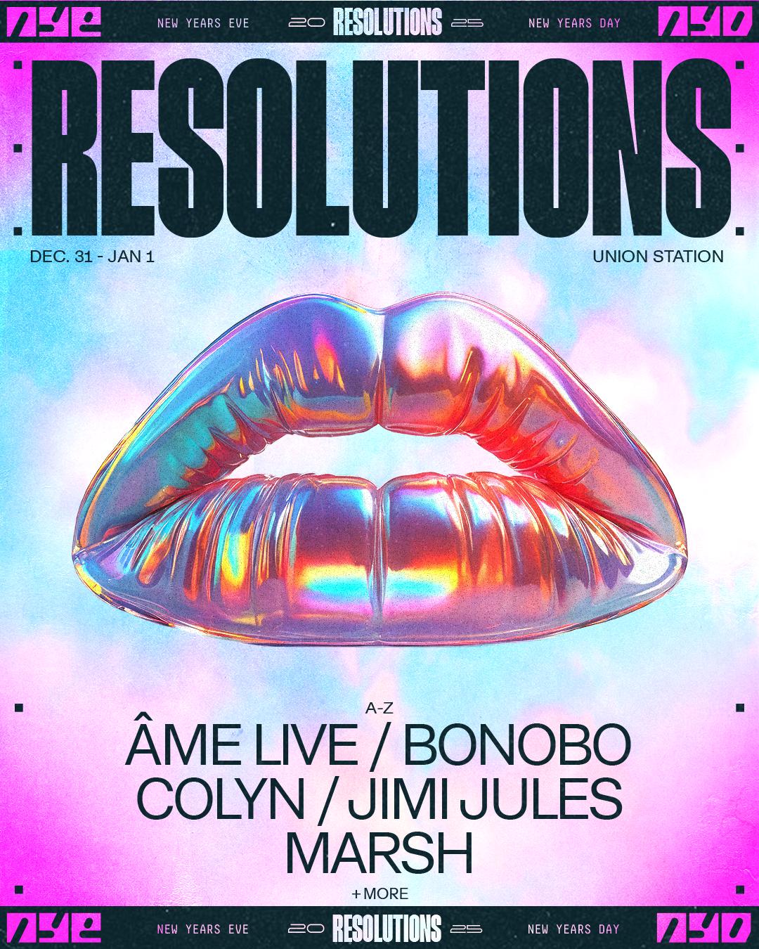 Resolutions Nye/Nyd Feat. Âme (Live), Bonobo, Colyn, Jimi Jules, And Marsh