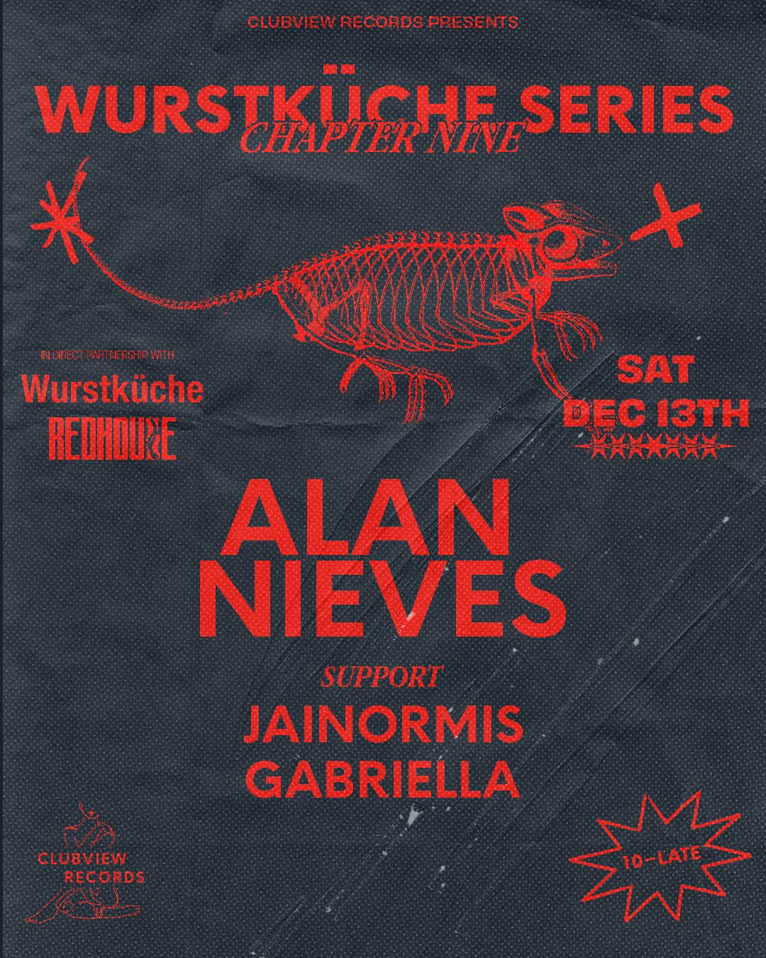 Wurstküche Chapter 9: Alan Nieves
