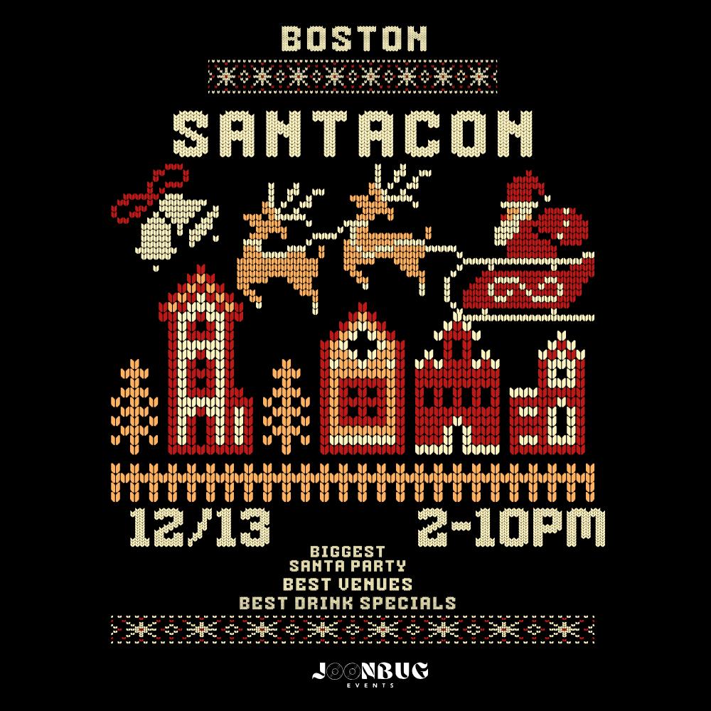 Bostons Faneuil Hall'S Santacon Bar Crawl 2025