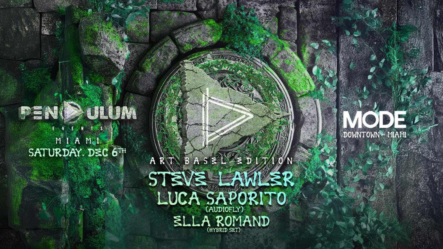 Steve Lawler Presents Pendulum (Basel Edition)