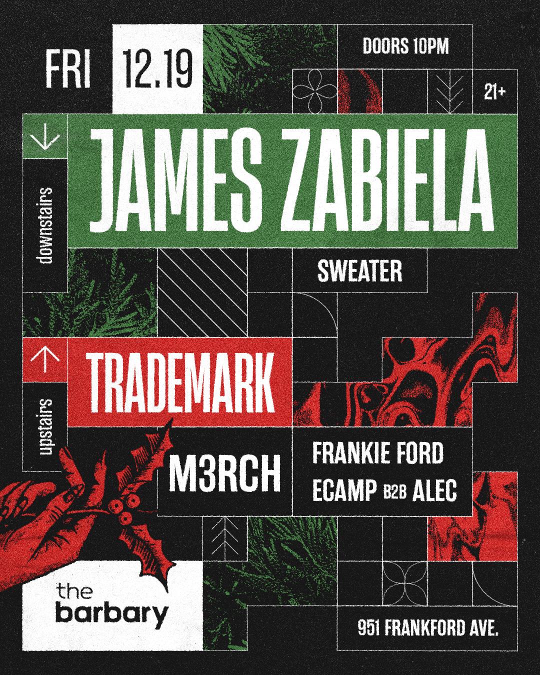 James Zabiela X Trademark