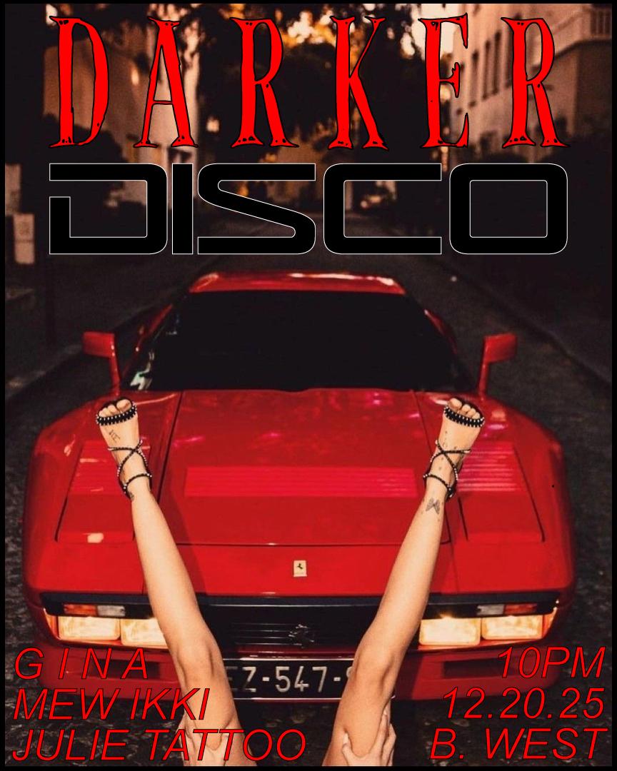 Darker Disco With G I N A