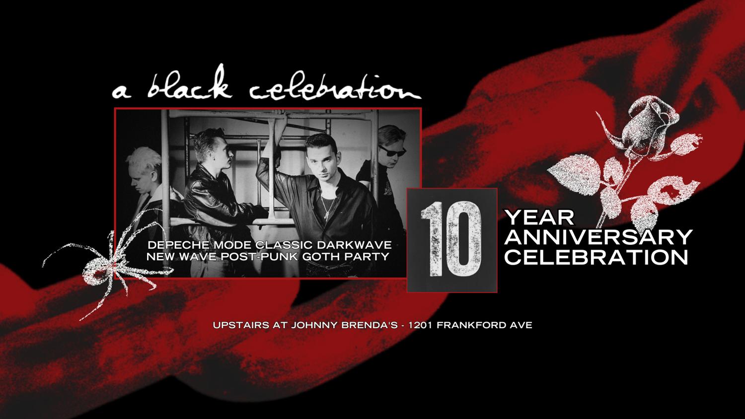A Black Celebration - 10 Year Anniversary Celebration! (Depeche Mode Darkwave New Wave Goth)