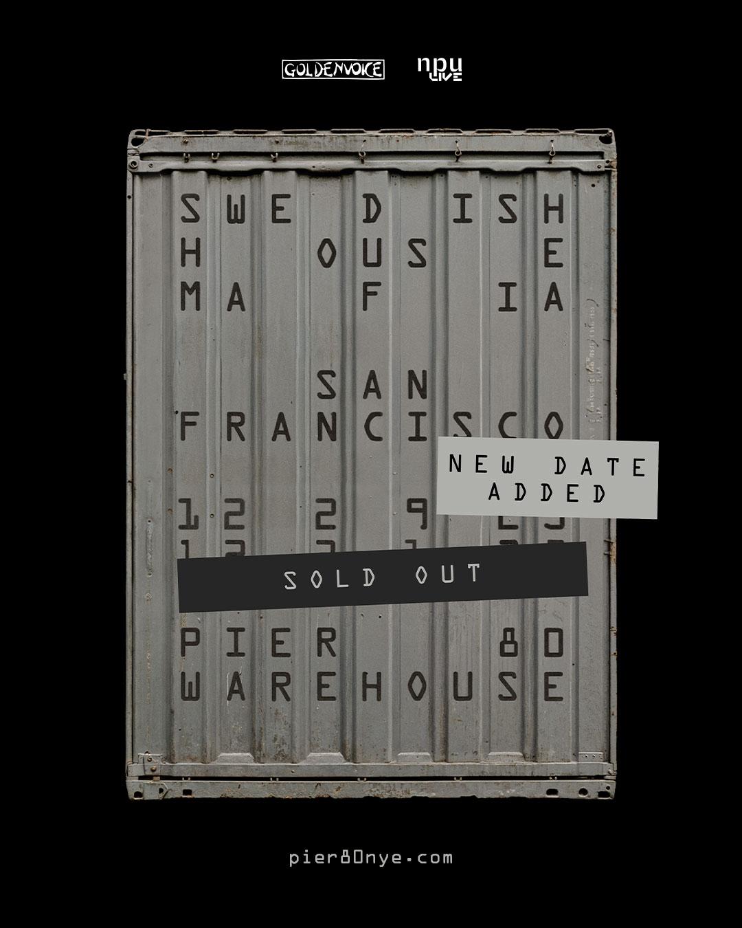 Swedish House Mafia - 2Nd Show Added