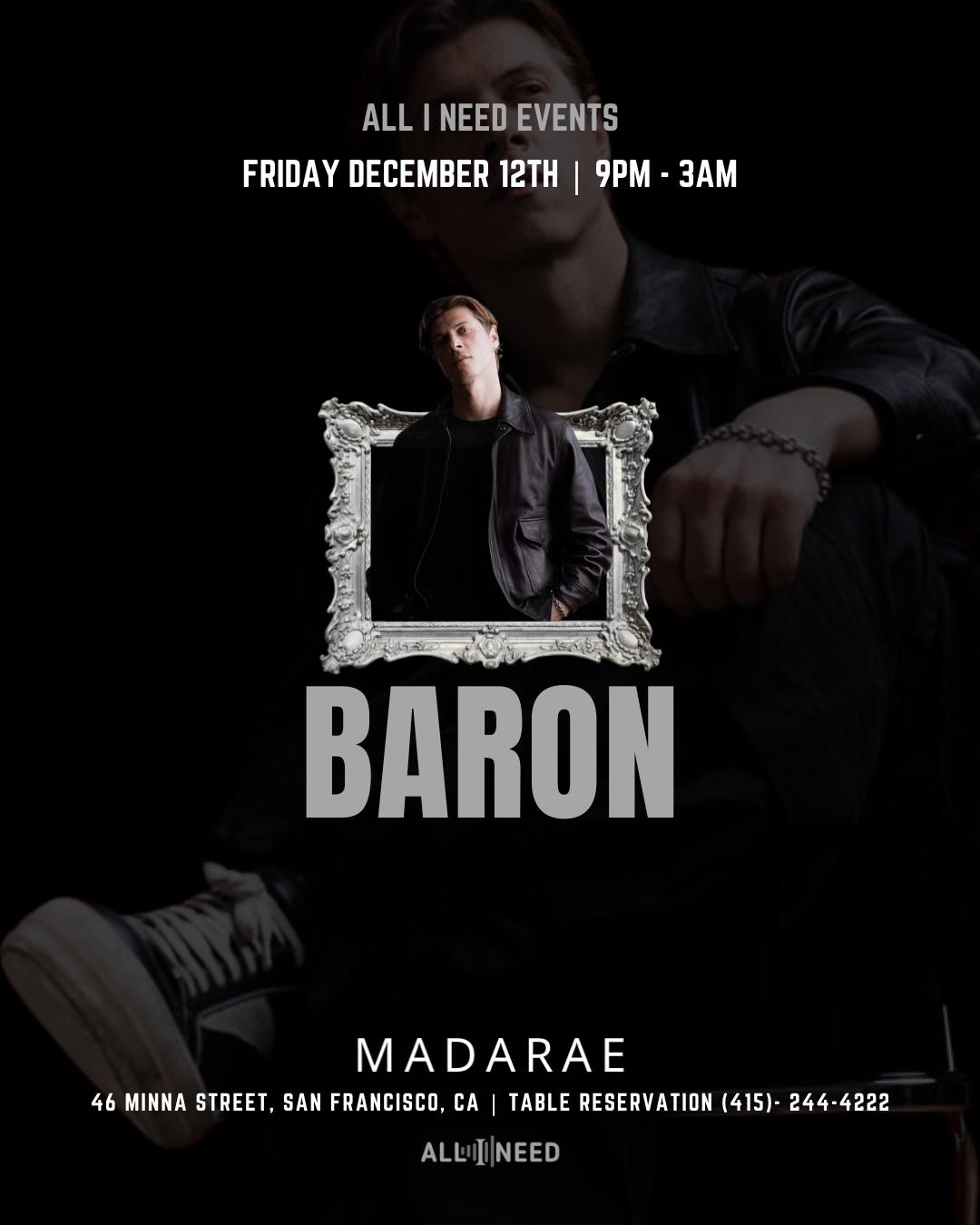 Baron (France) At Madarae