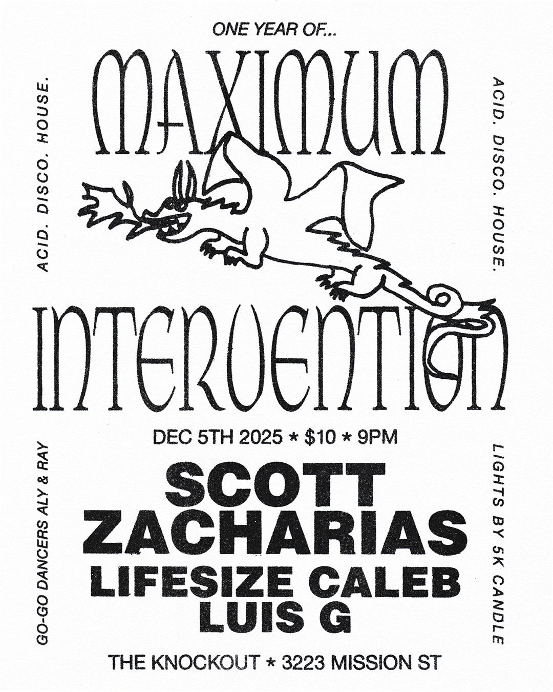 Maximum Intervention