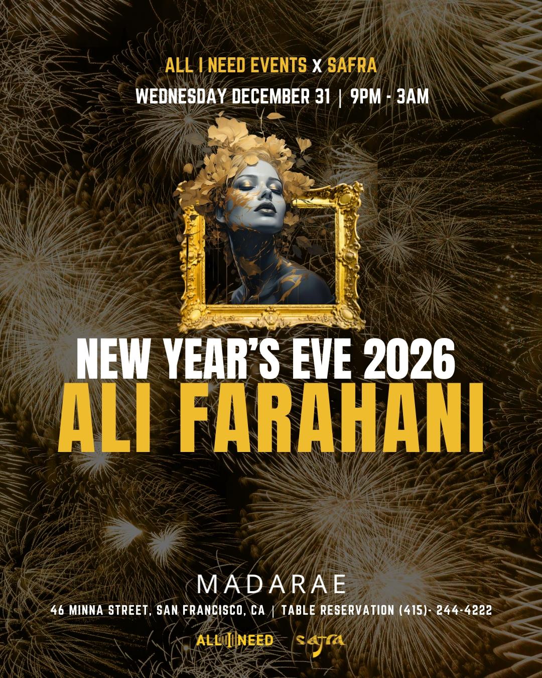 Nye 2026 With Ali Farahani At Madarae