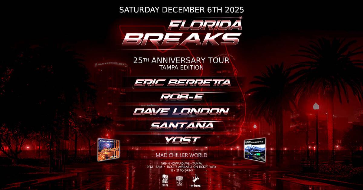 Florida Breaks 25Th Anniversary Tampa Edition
