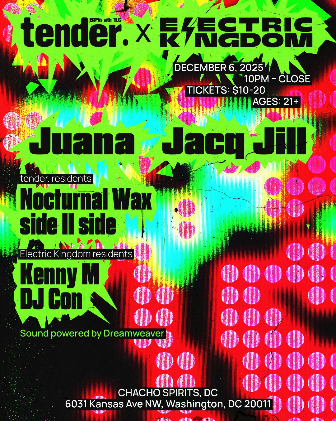 Tender. X Electric Kingdom