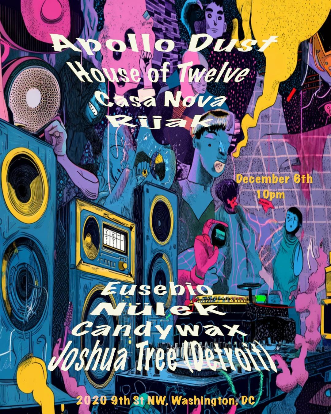 2 Floors - House/Techno - 8 Djs