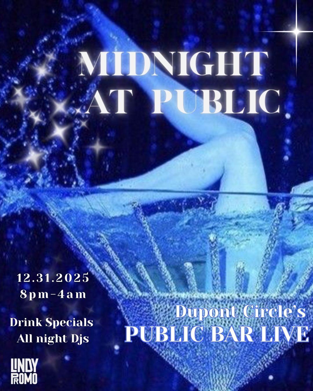 Public Bar Live Midnight Nye26Dc
