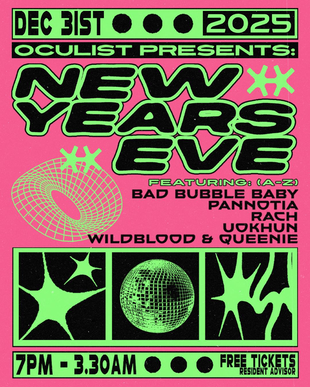 Oculist Presents: New Years Eve!