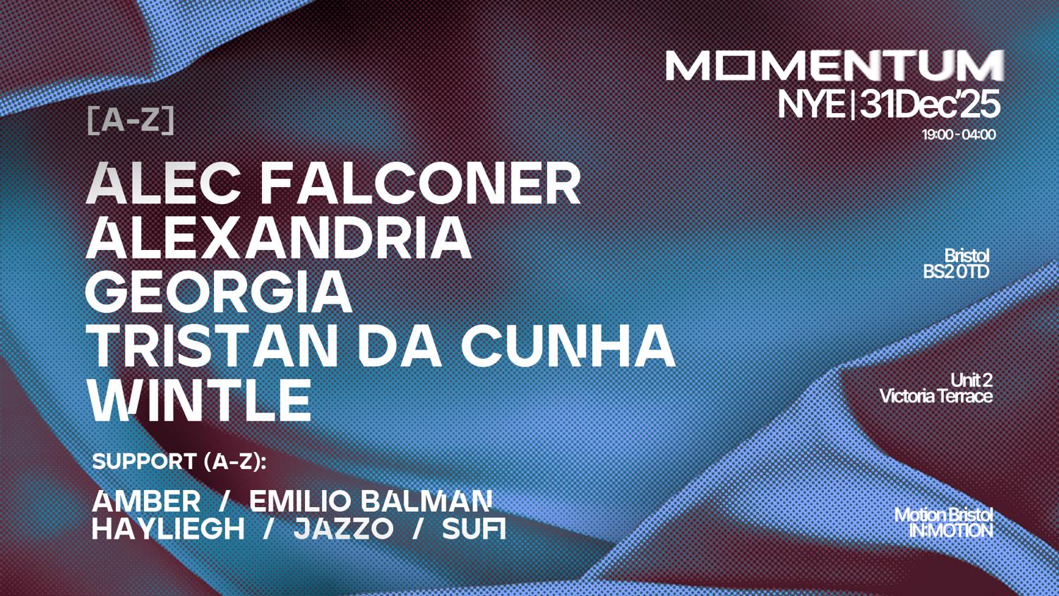 Momentum Nye - Tristan Da Cunha, Alec Falconer