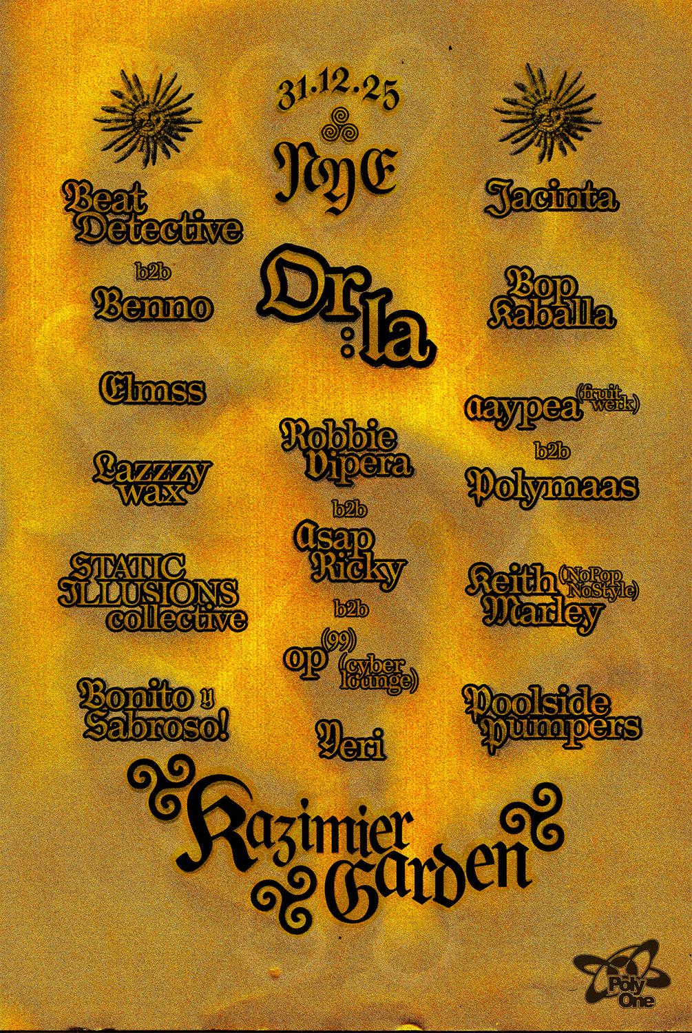 New Year'S Eve At Kazimier Garden