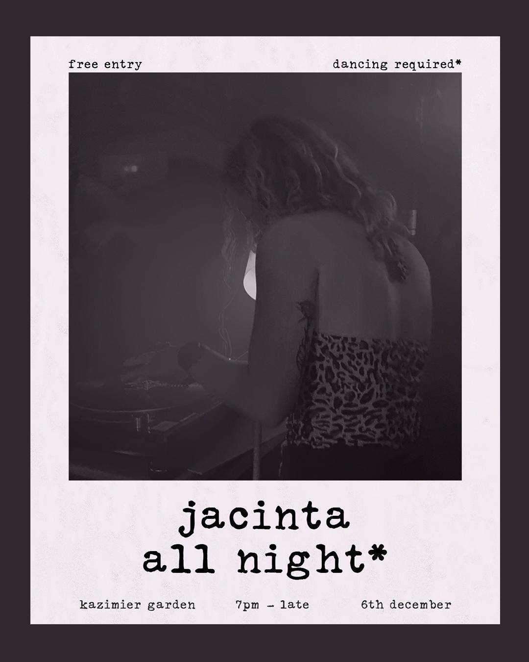 Jacinta - All Night Long