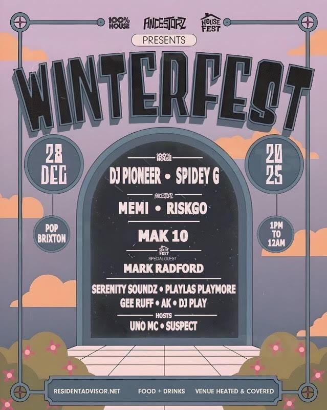 100% House X Ancestorz X House Fest