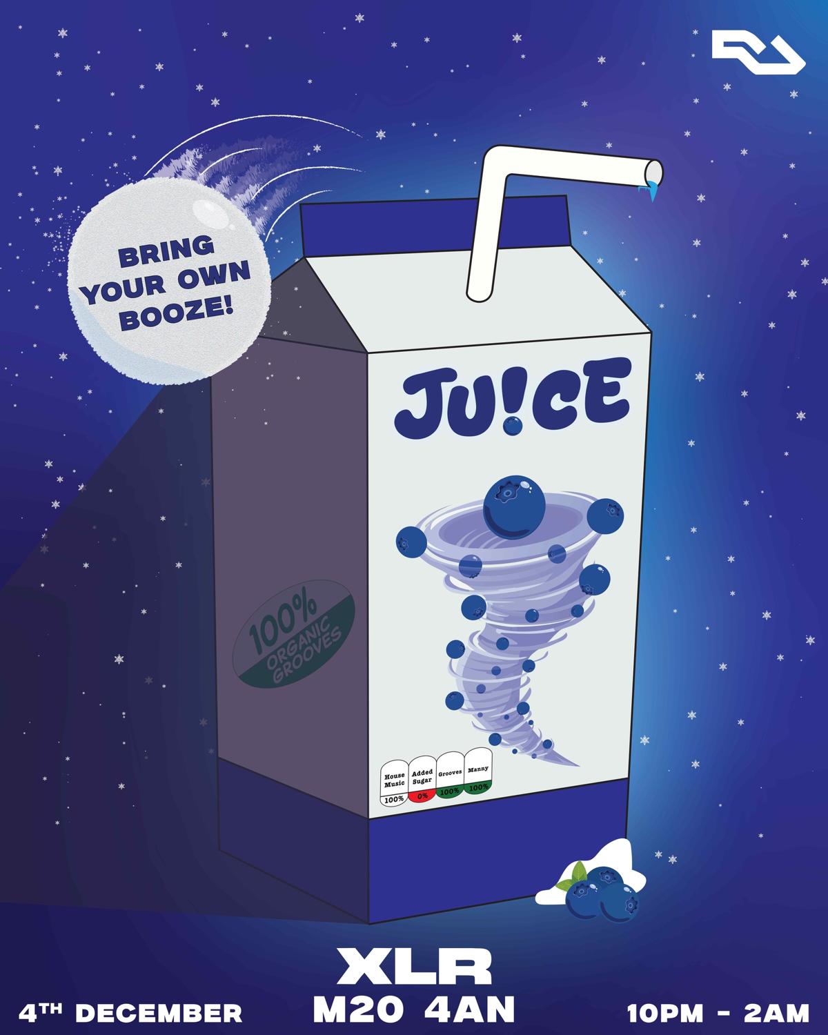 Ju!Ce X Xlr [Manchester'S First Byob Music Venue]