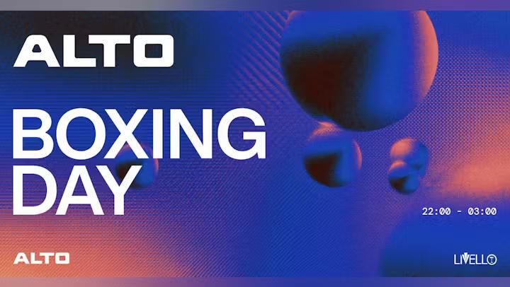 Alto Boxing Day