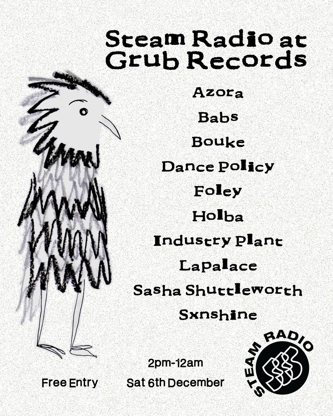 Steam Radio: Grub Records Takeover