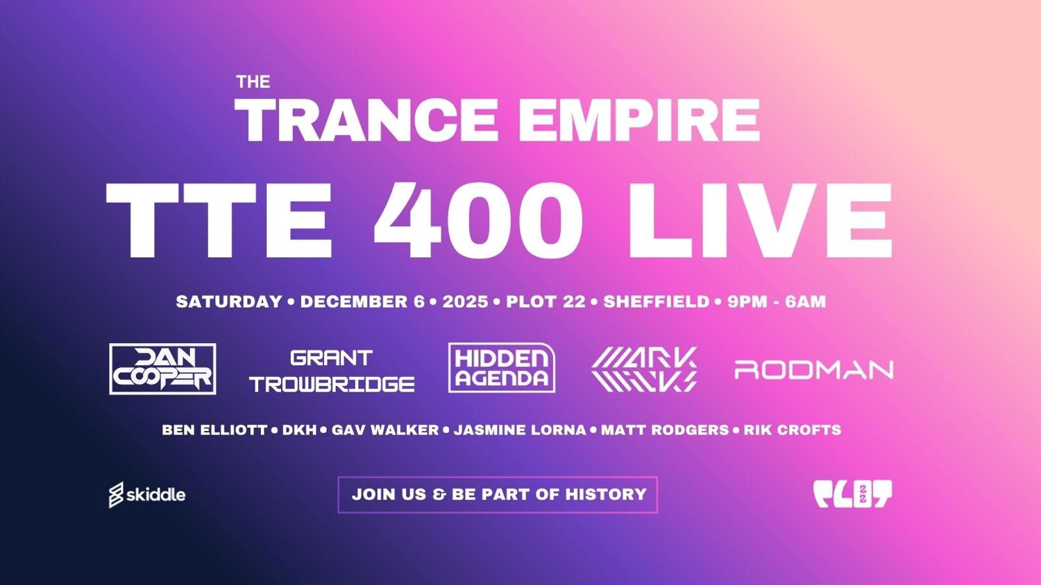The Trance Empire Pres. Tte 400 Live