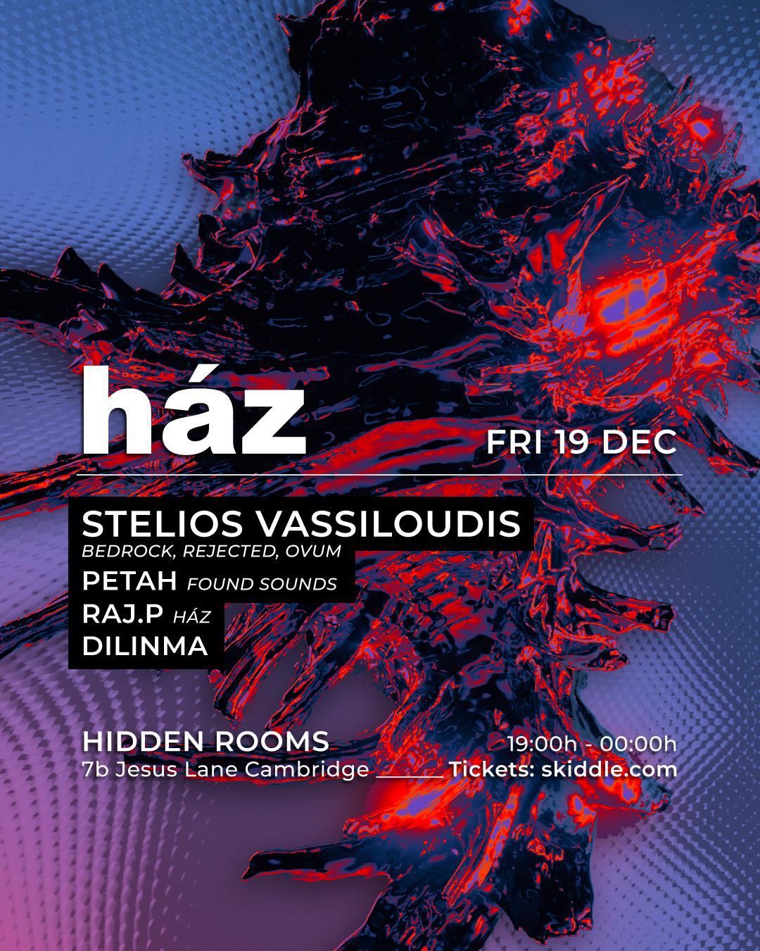 Ház Presents: Stelios Vassiloudis