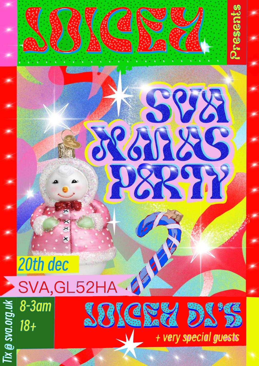 Sva Christmas Party: Joicey Takeover