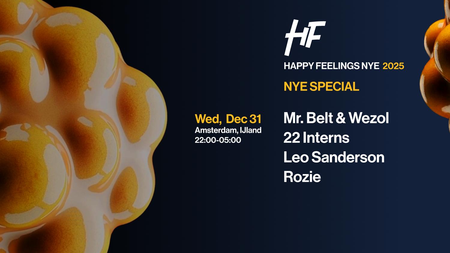 Happy Feelings Nye - Amsterdam