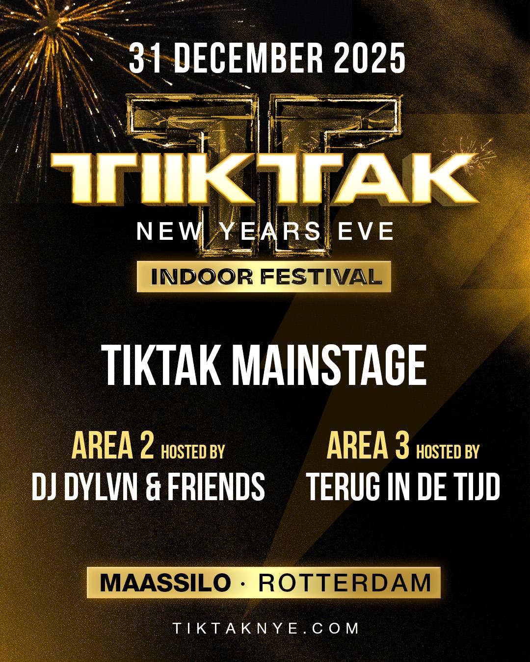 Tiktak New Years Eve Rotterdam