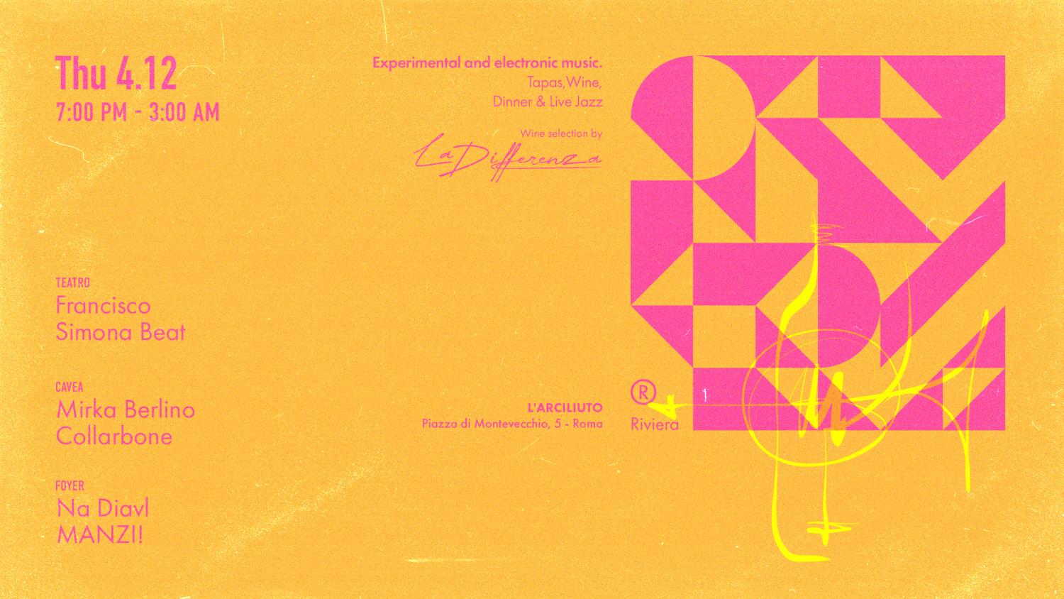 Riviera #3 With Francisco, Simona Beat, Mirka Berlino, Collarbone, Na Diavl, Manzi