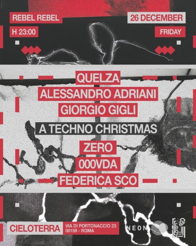 A Techno Christmas With Quelza, Alessandro Adriani