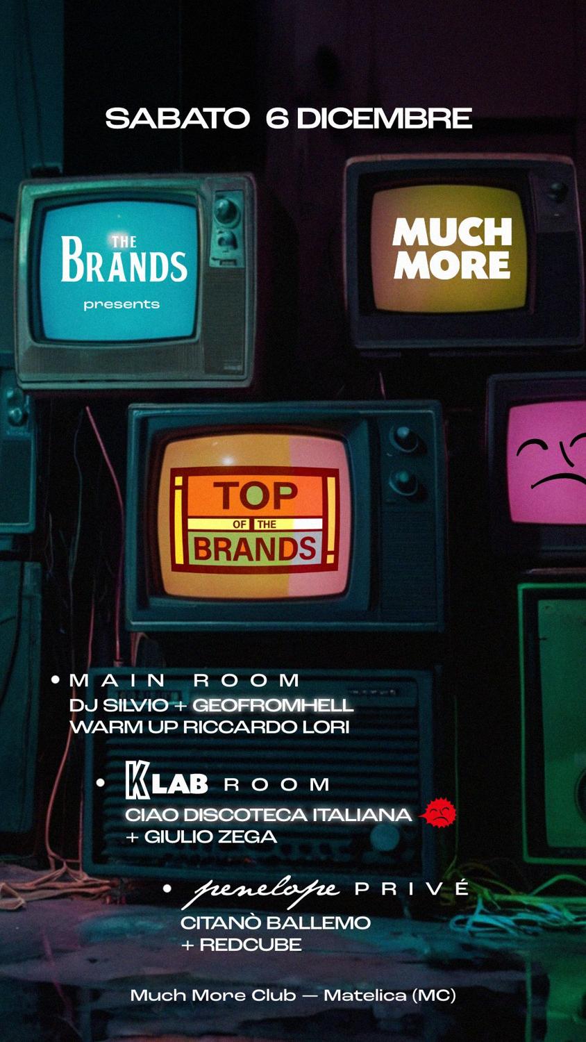 Much More Top Of The Brands