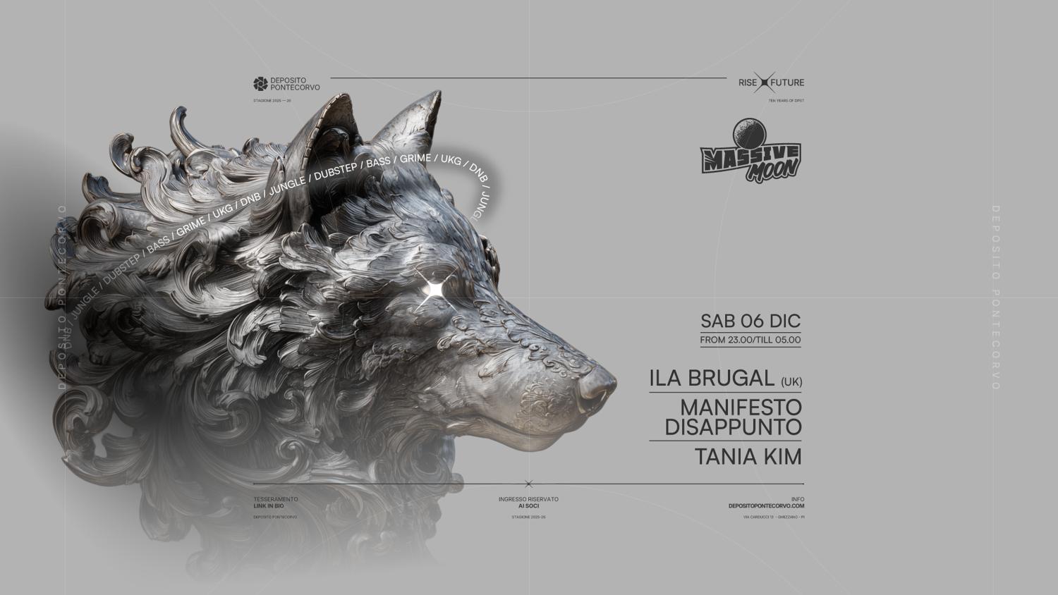 Massive Moon // Ila Brugal - Manifesto Disappunto - Tania Kim