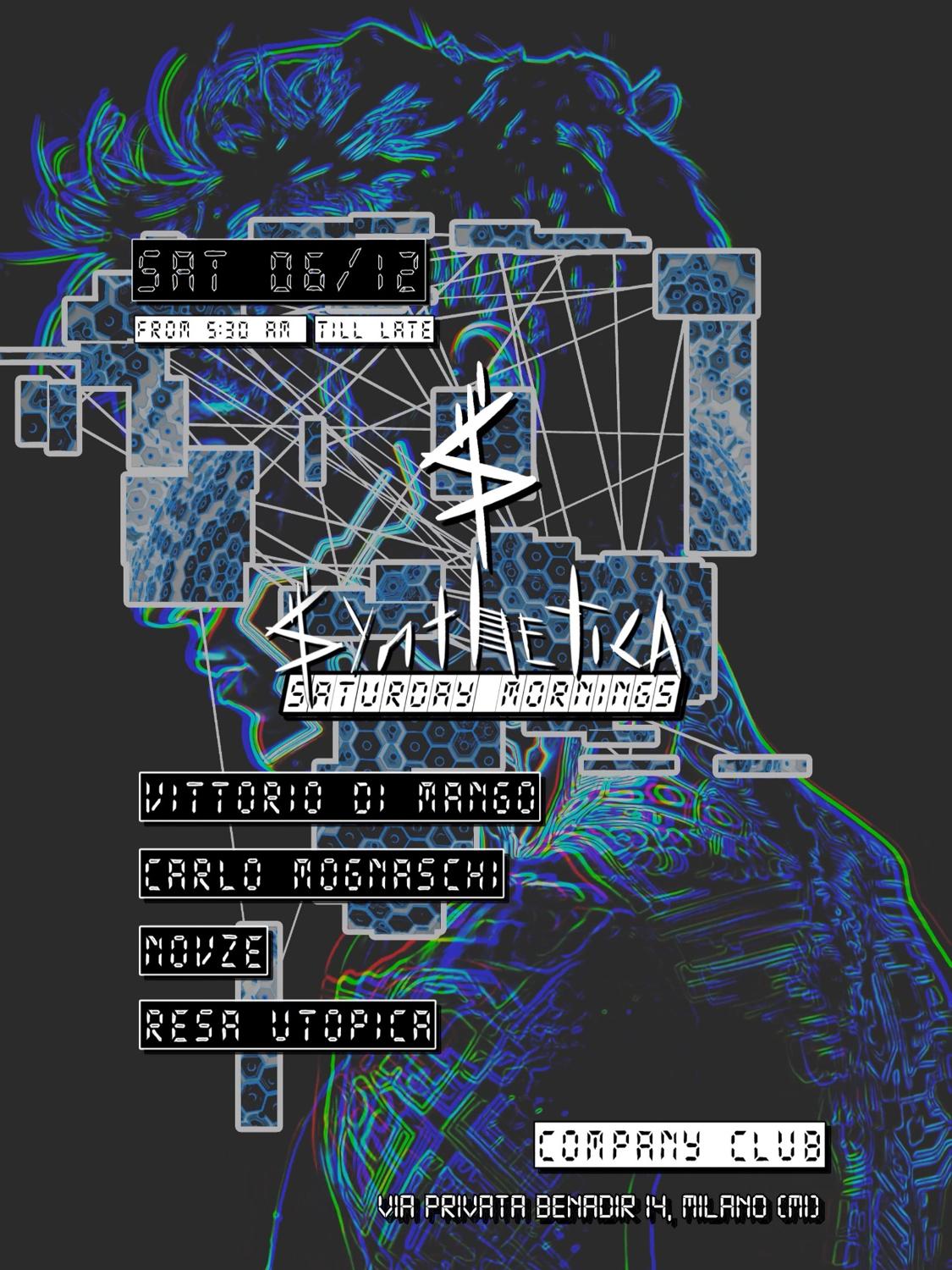 Synthetica•Saturday Morning With Novze, Carlo Mognaschi, Vittorio Di Mango, Resa Utopica