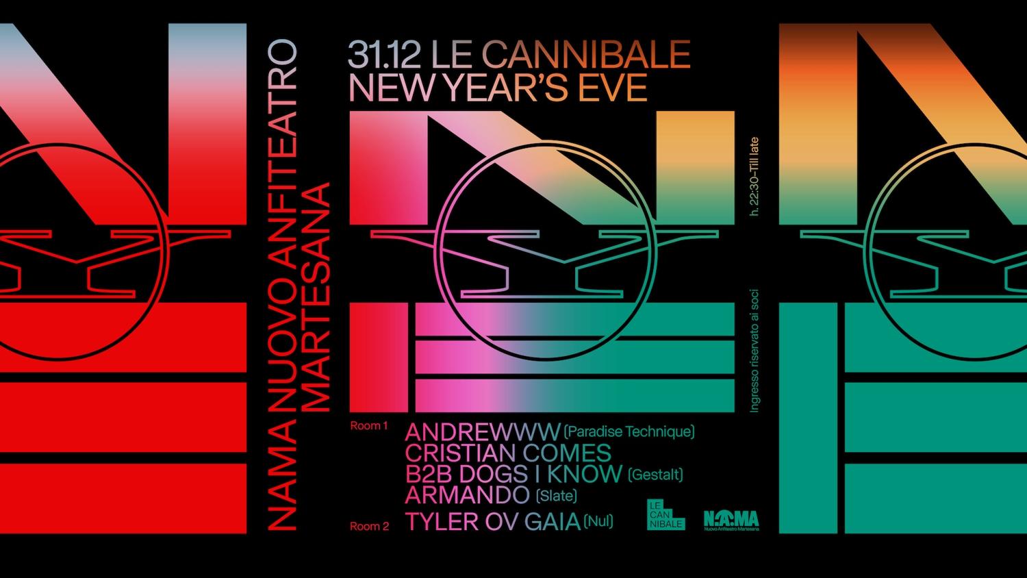 Le Cannibale New Year'S Eve
