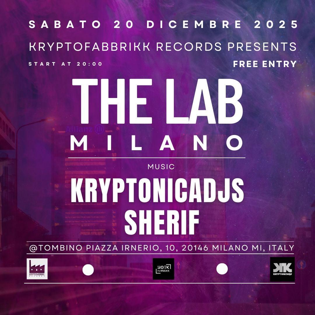 Kryptofabbrikk Records The Lab Milano