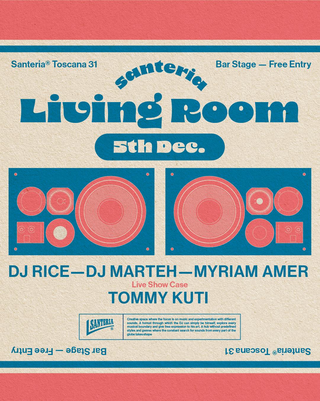 Santeria Living Room - Dj Set