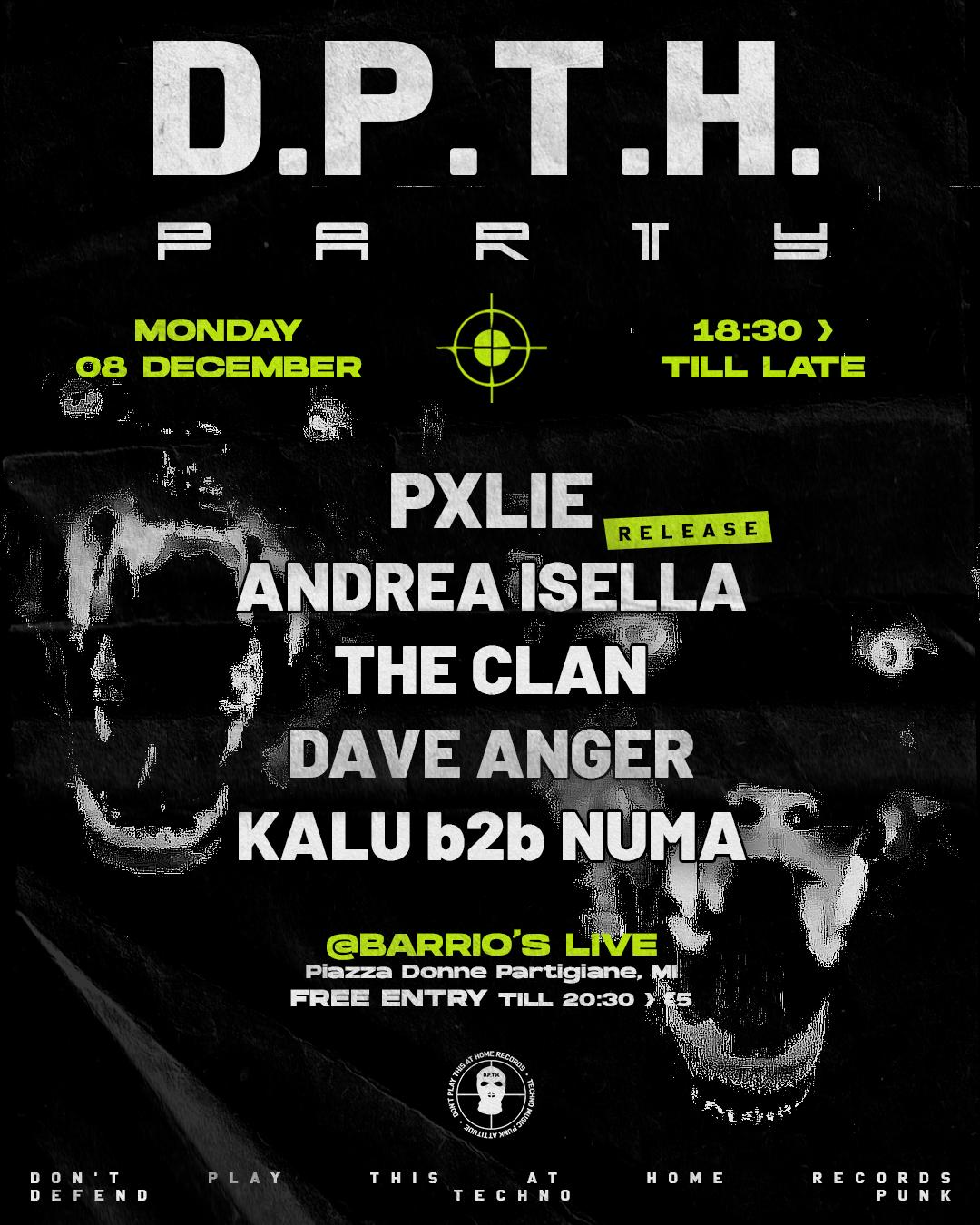 D.P.T.H. Party (Showcase) / Techno