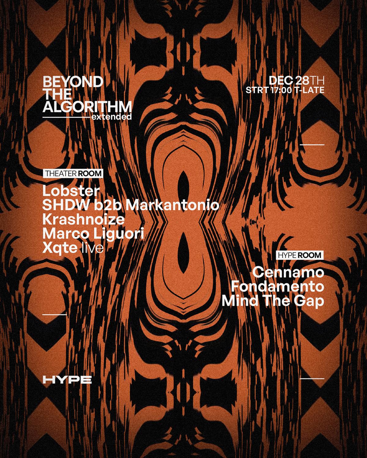 Beyond The Algorithm 28.12.2025 With Lobster - Shdw B2B Markantonio - Mind The Gap - Krashnoiz
