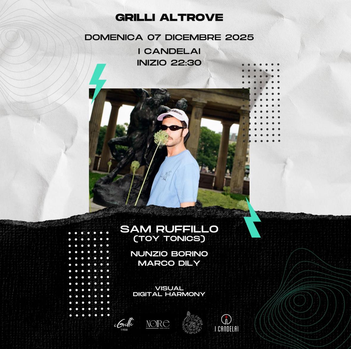 Grilli Altrove Presenta Sam Ruffillo
