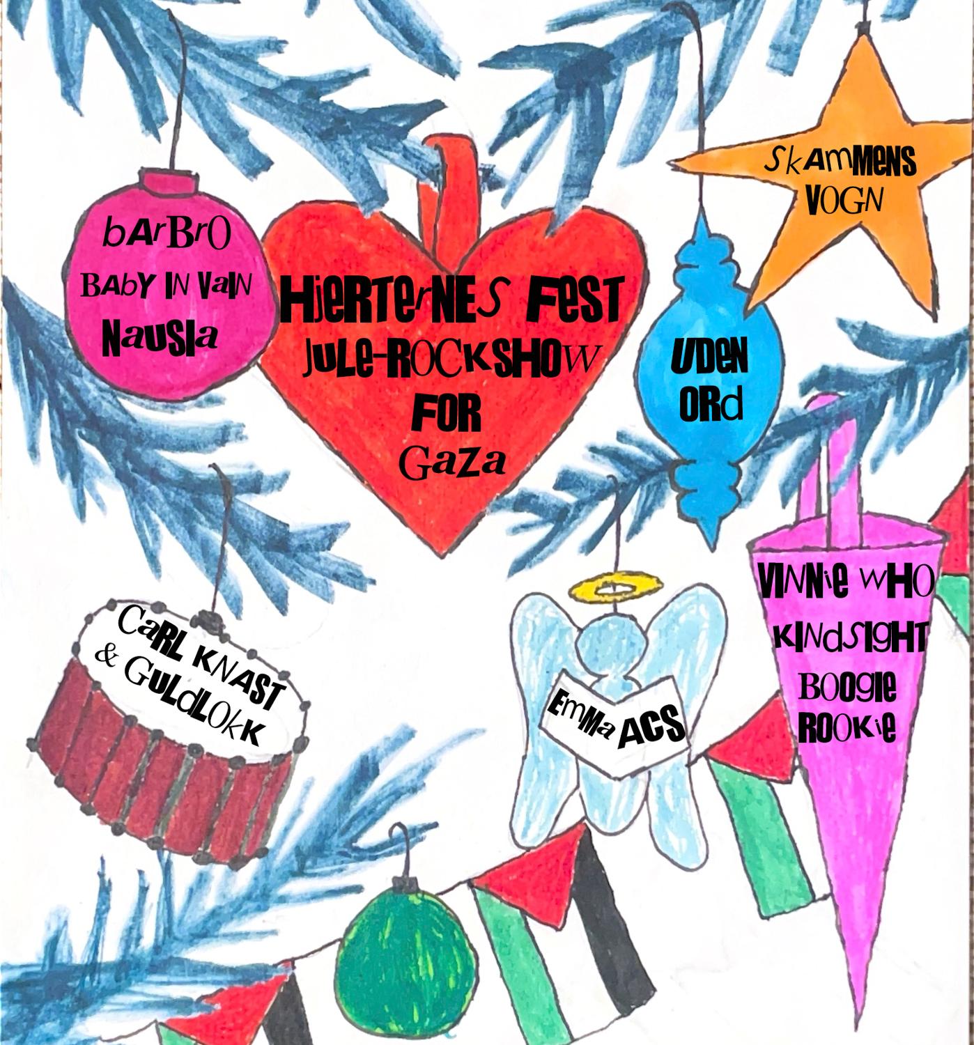 Hjerternes Fest - Julestøttefest For Gaza
