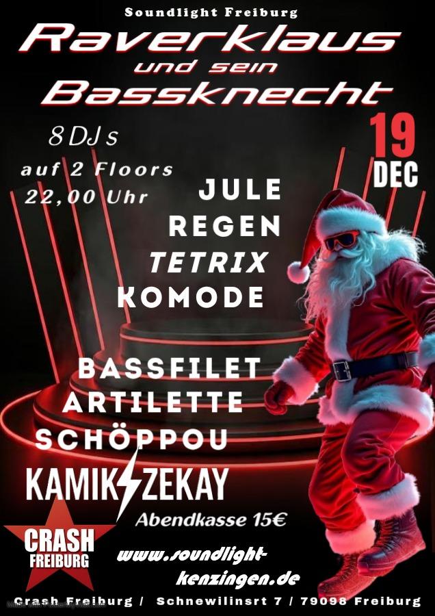 Soundlight Freiburg: Raverklaus Und Sein Bassknecht