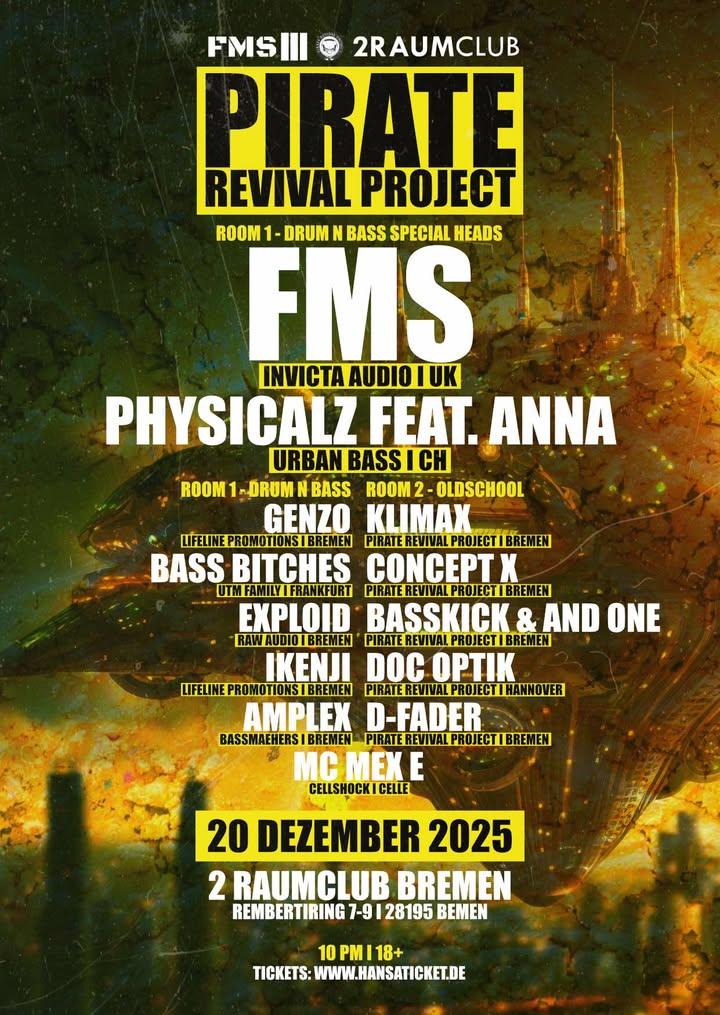 Pirate Revival Project Pres. Fms