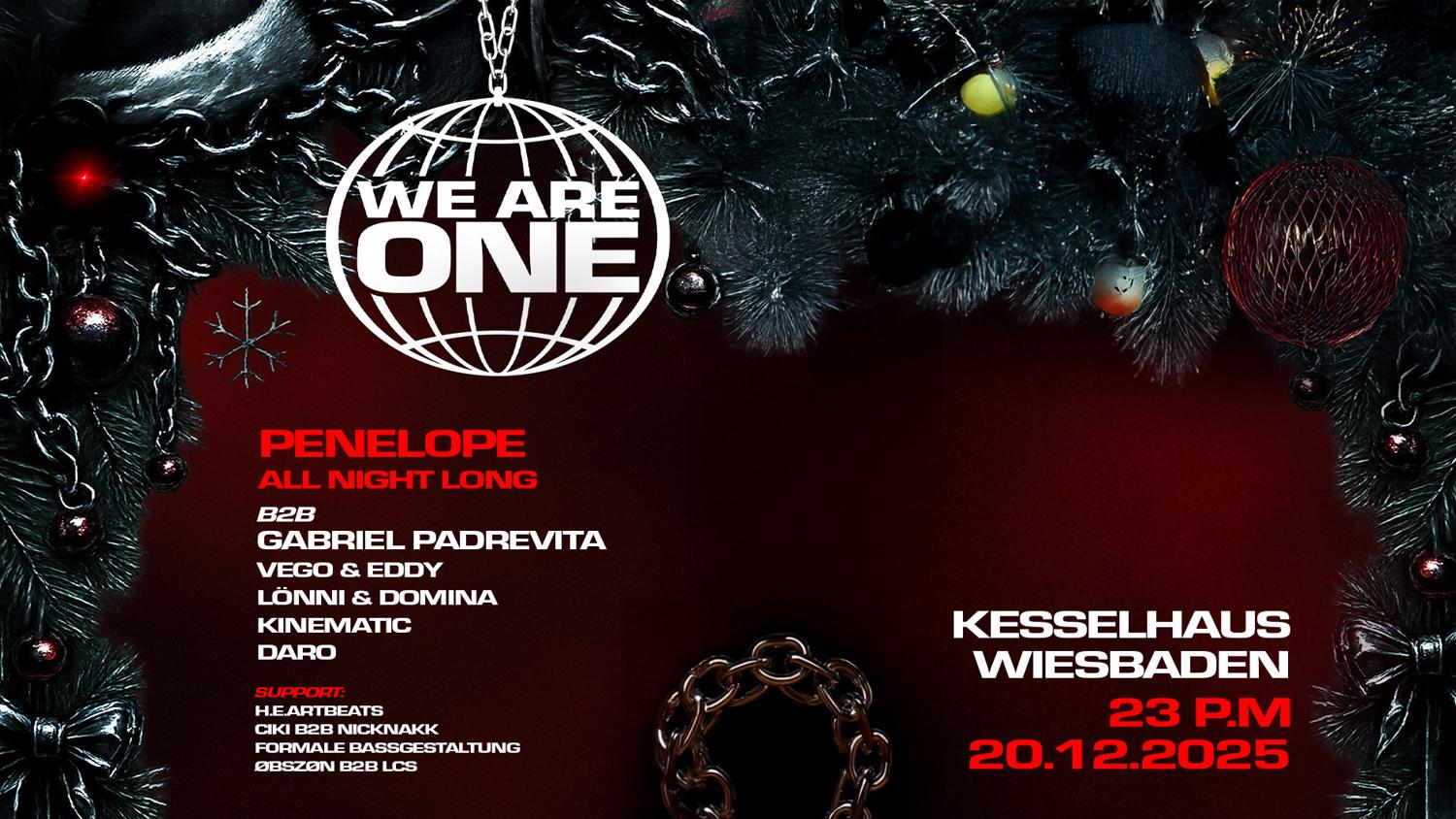 We Are One Pres. Penelope (All Night Long)